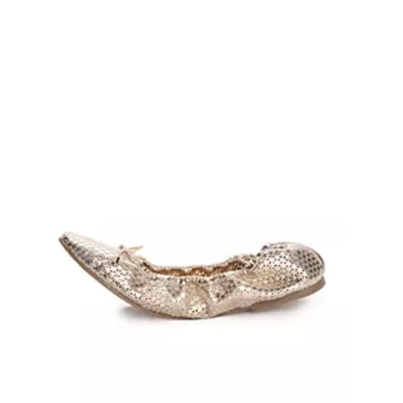 Kaari Blue Carly Perforated Flat - Picture 2 of 4